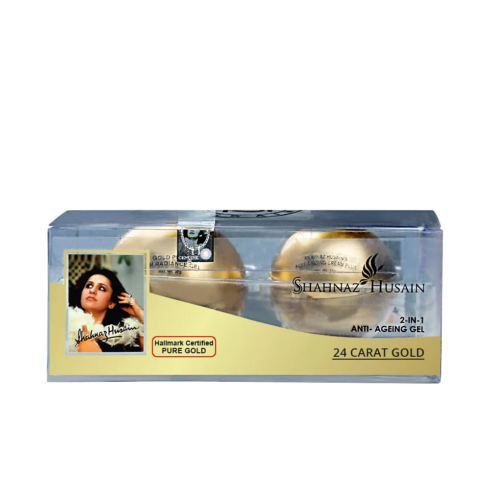 Shahnaz Husain Gold 2-in-1 Anti Ageing Gel