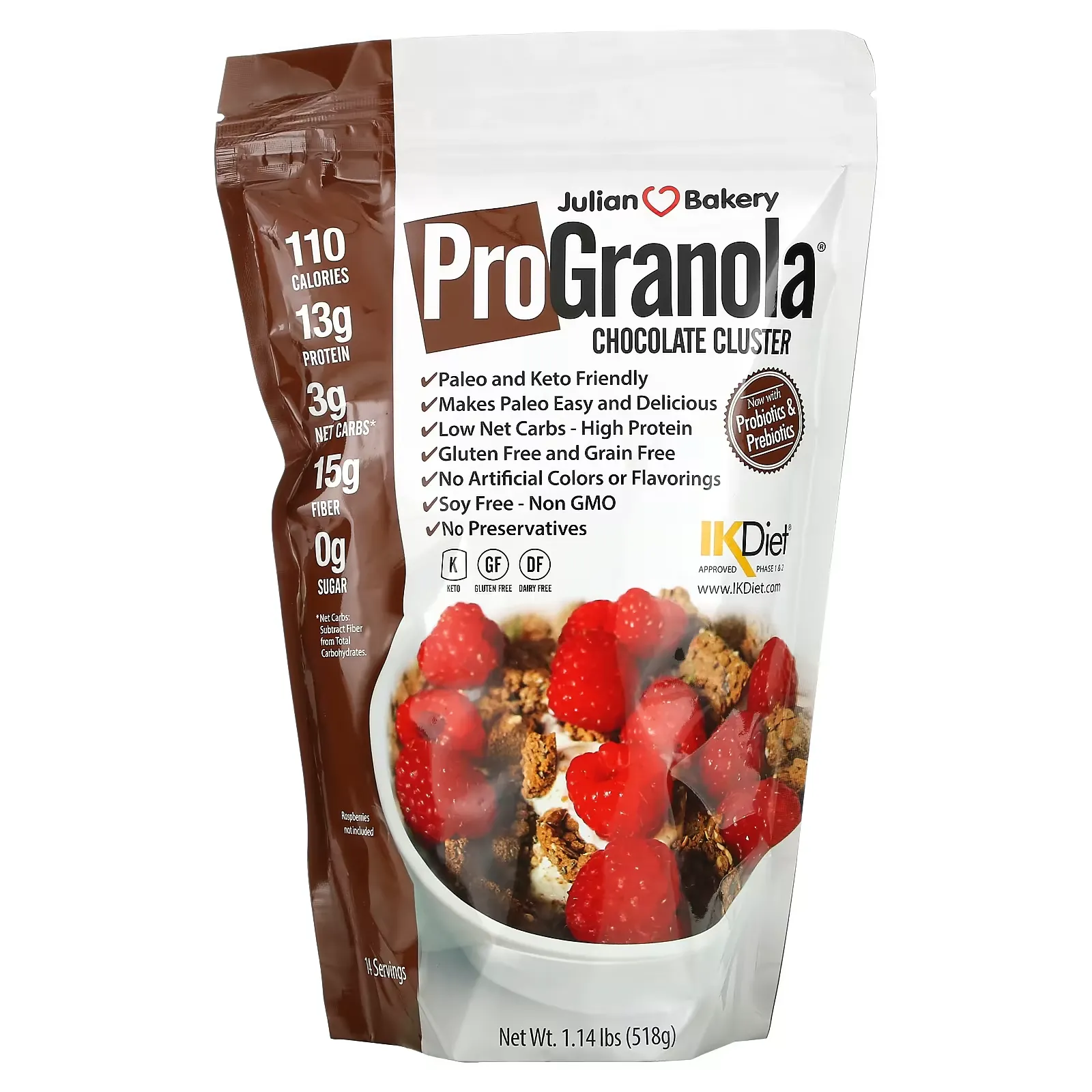 ProGranola Chocolate Clusters, 1.14 lbs (518 g)