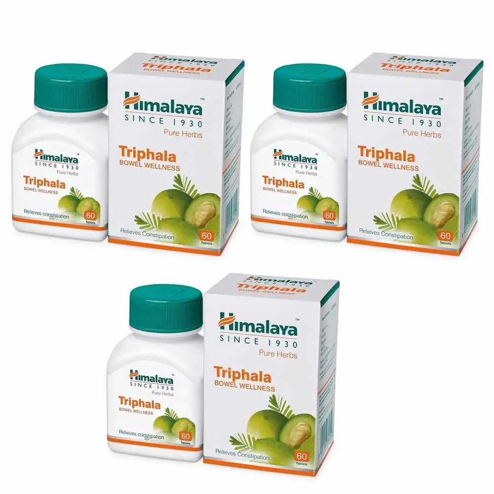 Himalaya Triphala (Pack of 3),  60 tablet(s)