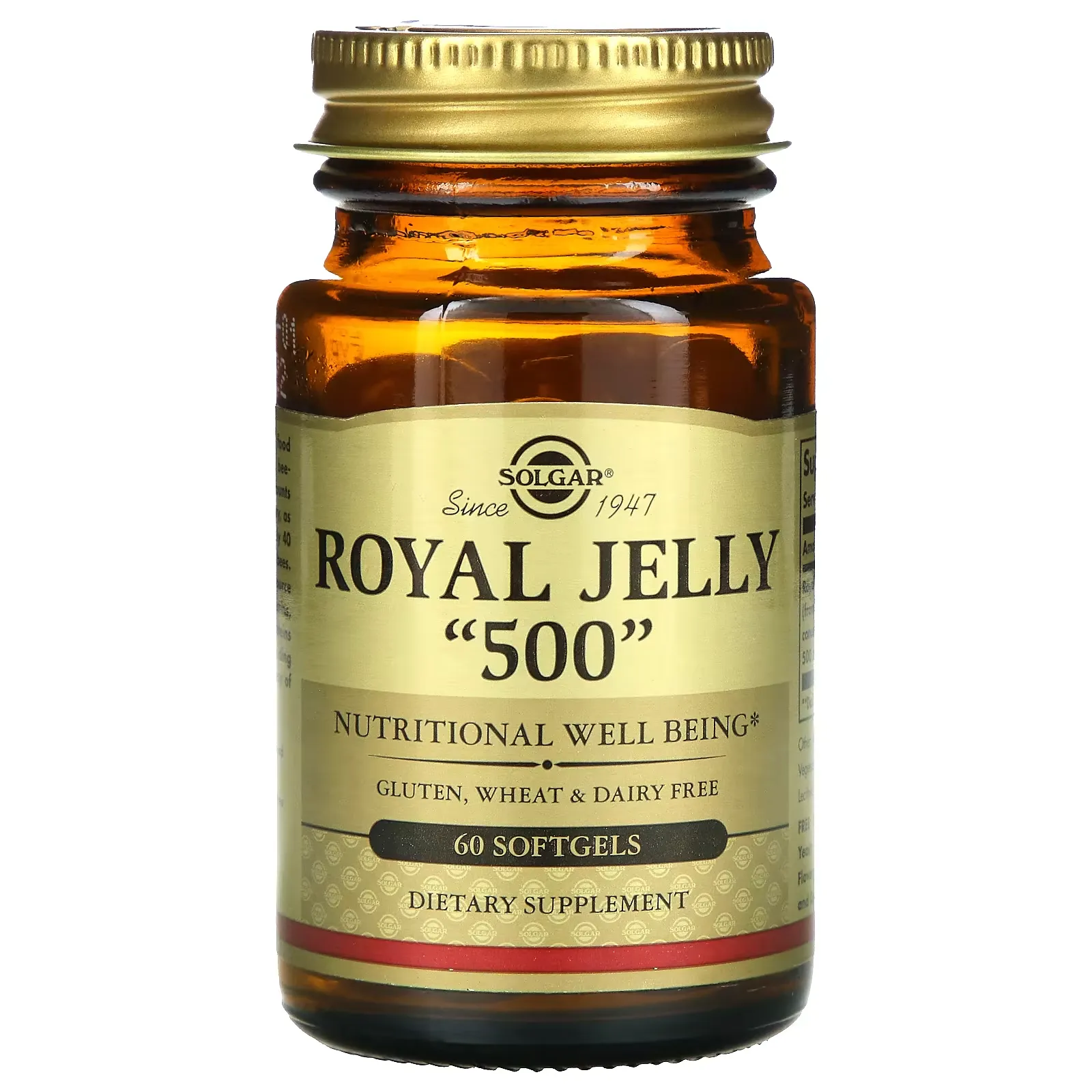 Royal Jelly 500, 60 Softgels