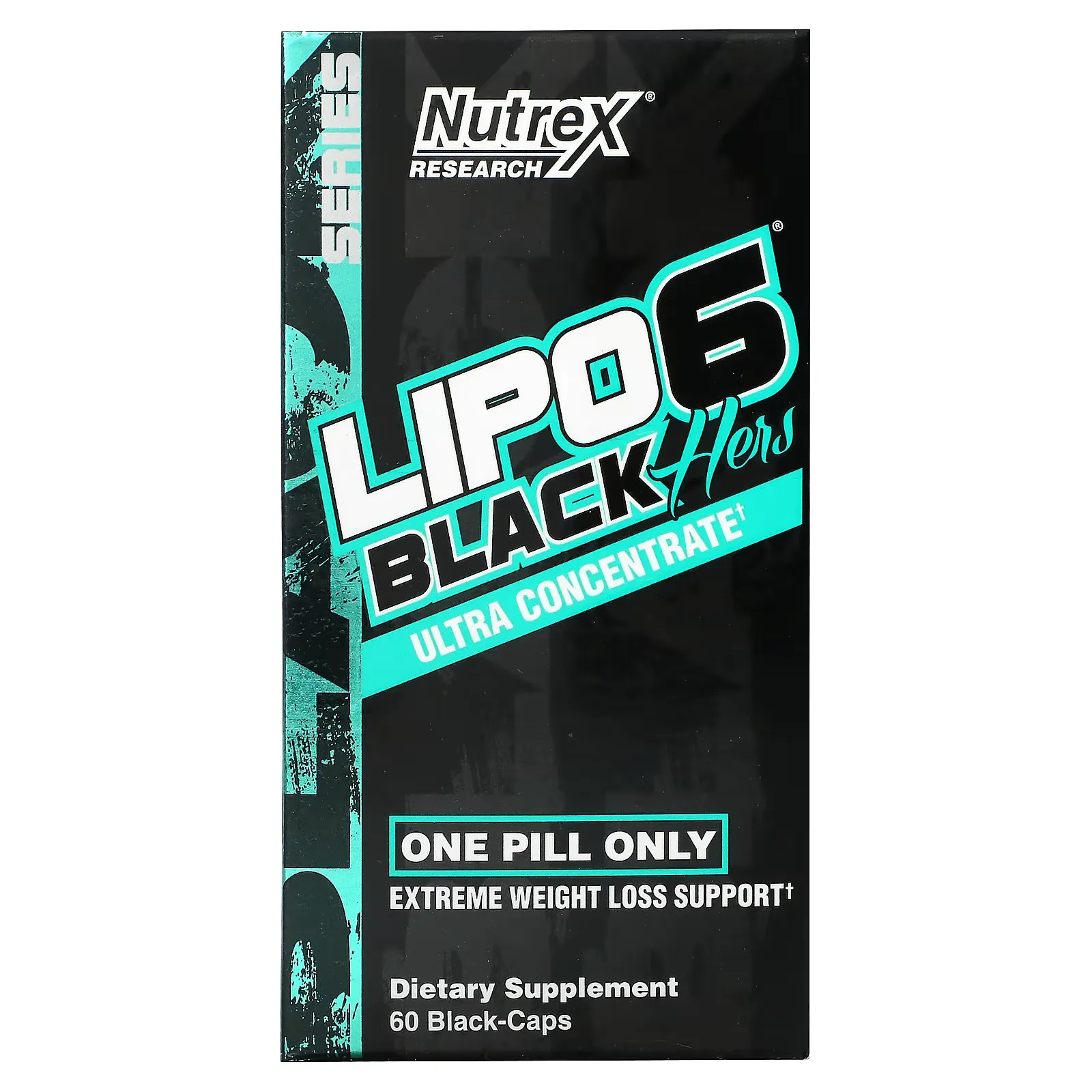 LIPO-6 Black Hers, Ultra Concentrate, 60 Black-Caps