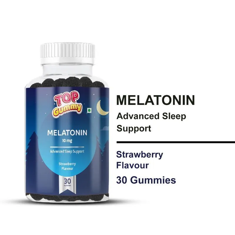 Top Gummy Strawberry Flavour Melatonin Gummies