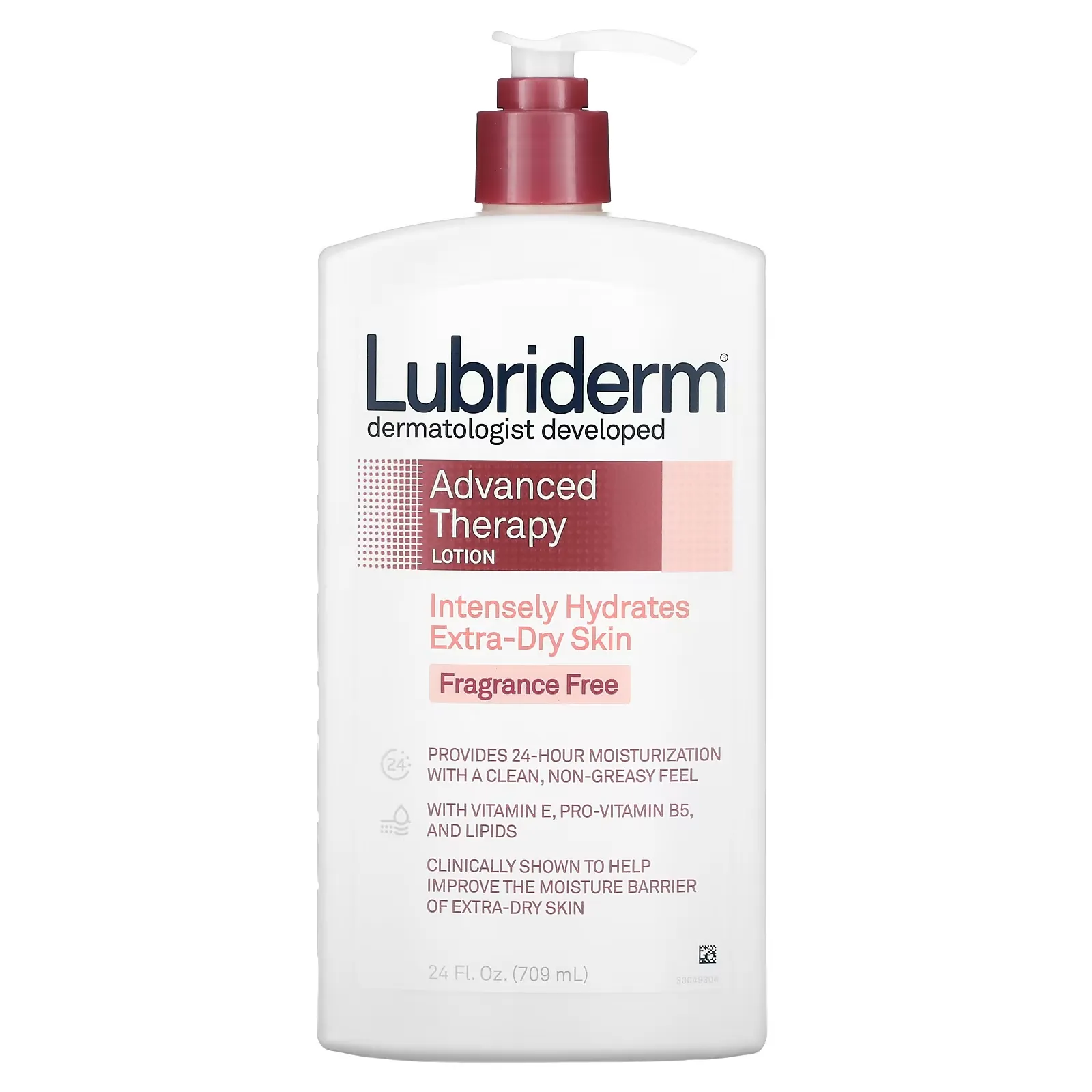 Advanced Therapy Lotion, Intensely Hydrates Extra-Dry Skin, Fragrance Free, 24 fl oz (709 ml)