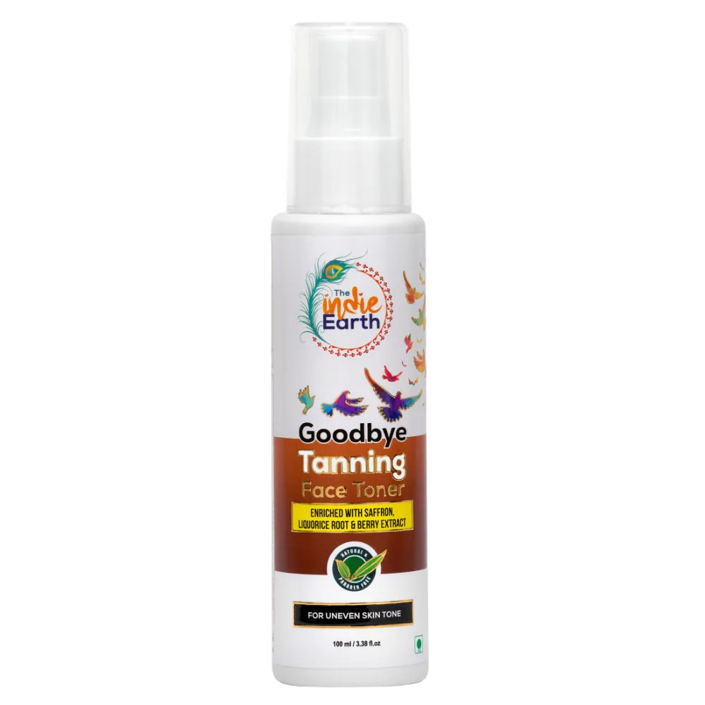 The Indie Earth Goodbye Tanning(Skin Brightening) Face Toner