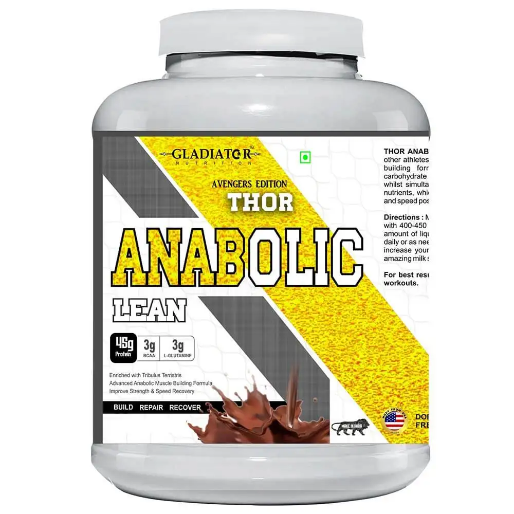 Gladiator Nutrition Thor Anabolic Lean,  6.6 lb  Chocolate Cream