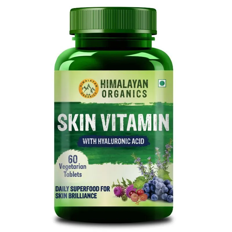 Himalayan Organics Skin Vitamin With Hyaluronic Acid