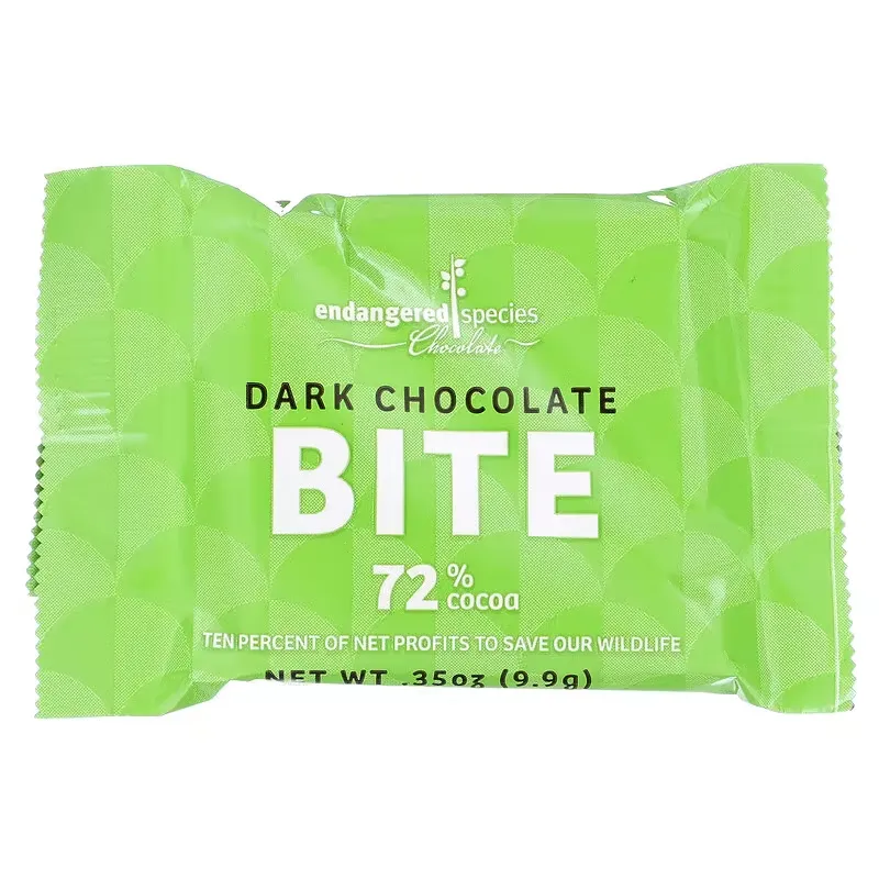 Dark Chocolate Bite, 72% Cocoa, 0.35 oz (9.9 g)