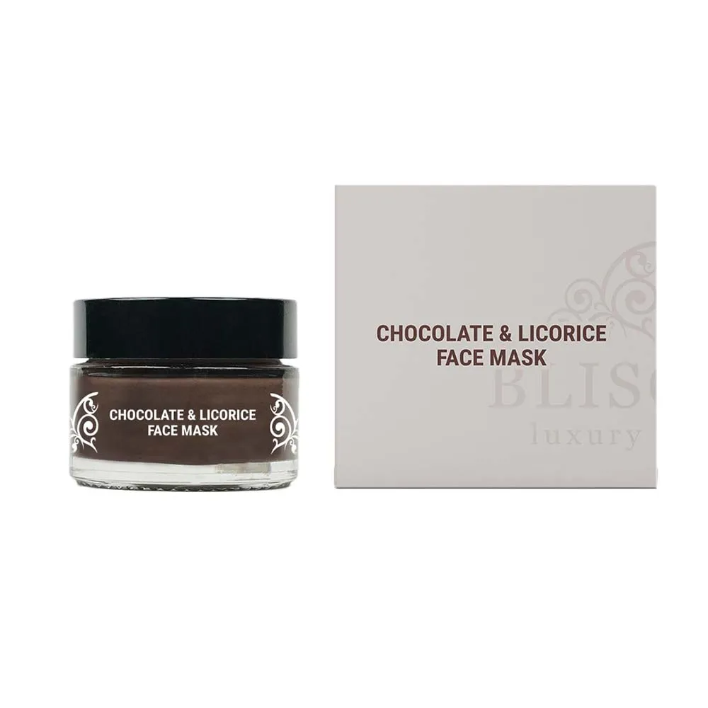 BLISCENT Chocolate & Licorice Face Mask