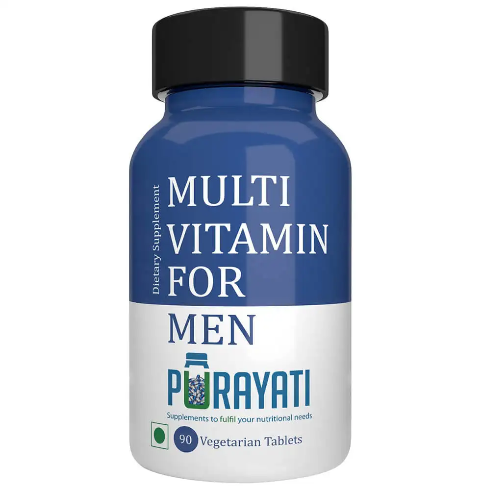 Purayati Multivitamin for Men,  90 tablet(s)  Unflavoured