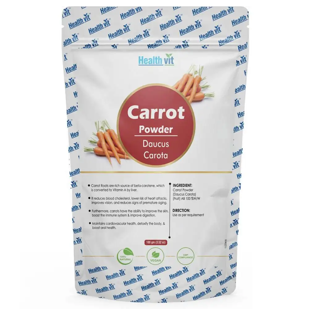 Healthvit Carrot Powder,  100 g