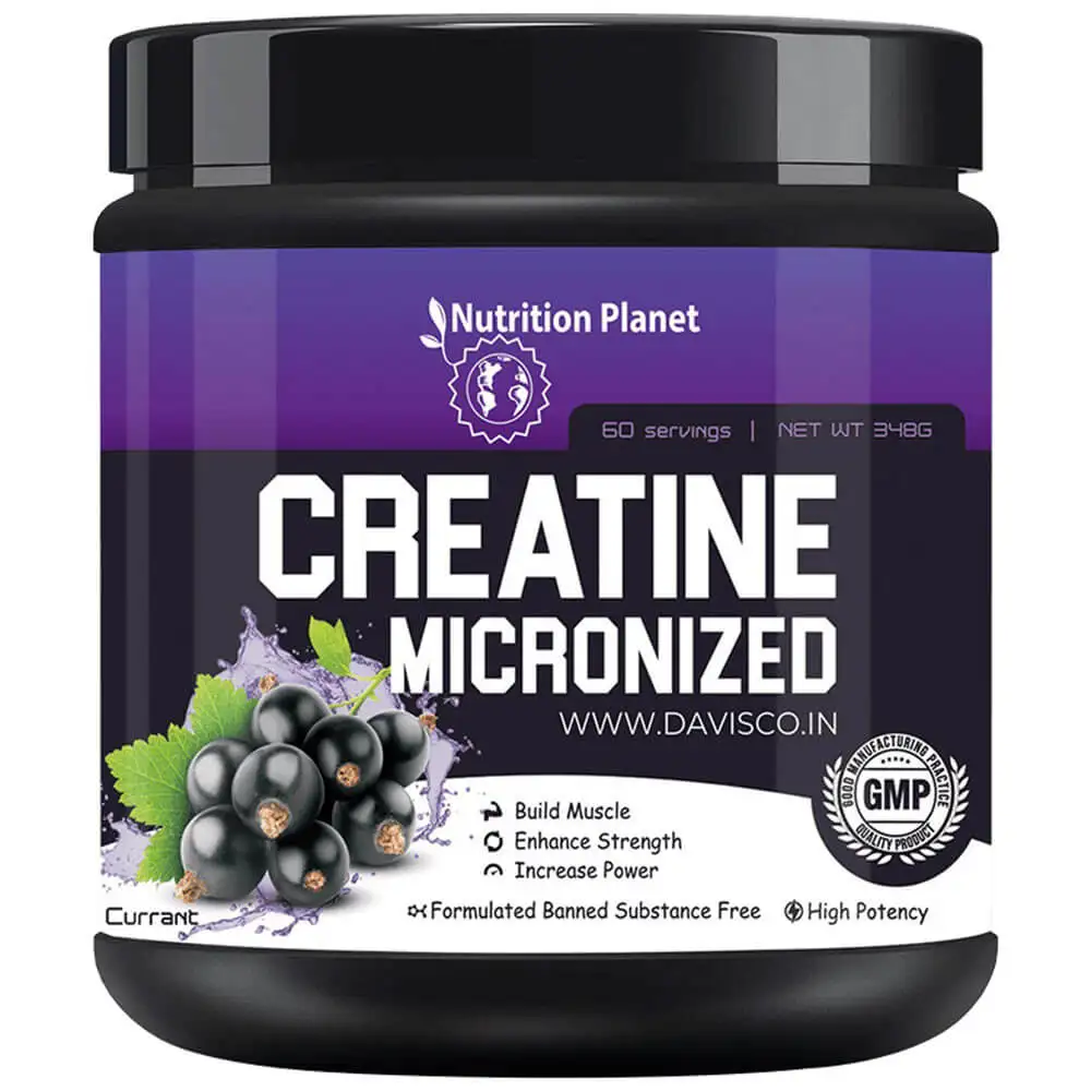 Nutrition Planet Creatine Micronized,  Black Currant  0.76 lb