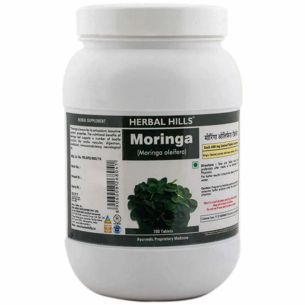 Herbal Hills Moringa,  700 tablet(s)