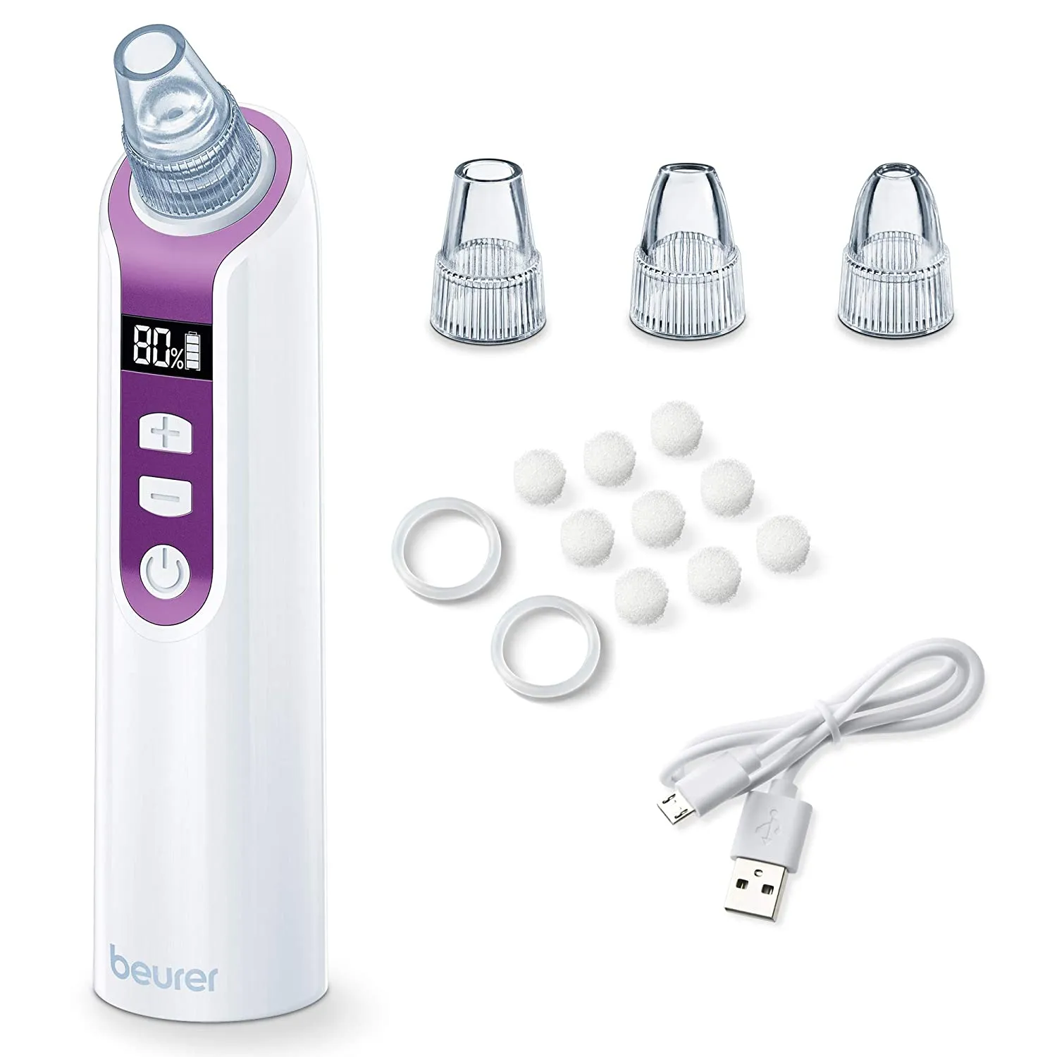 Beurer FC 41 Power Deep Pore Cleanser Vacuum Technology For Deep-pore Cleansing