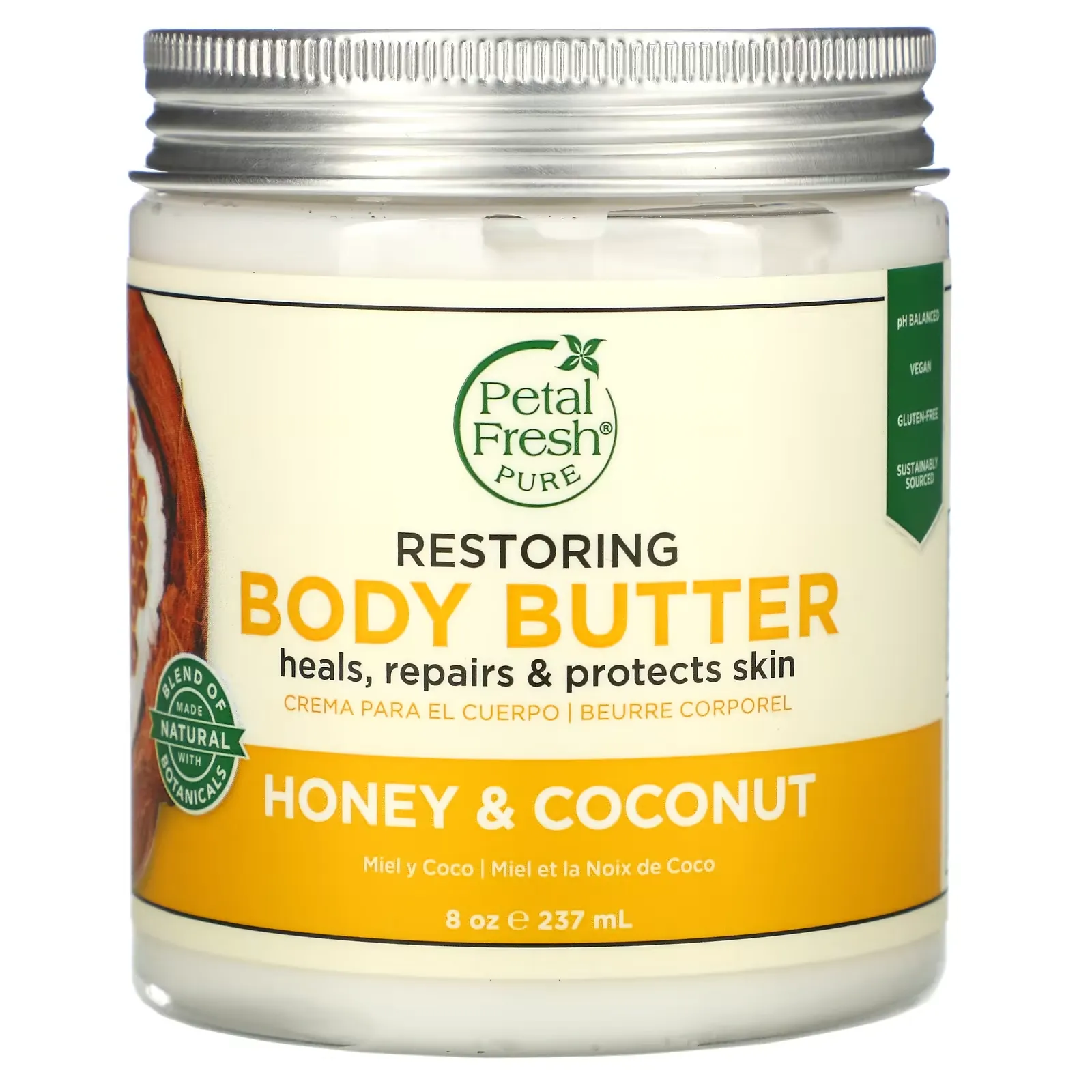 Restoring Body Butter, Honey & Coconut, 8 oz (237 ml)