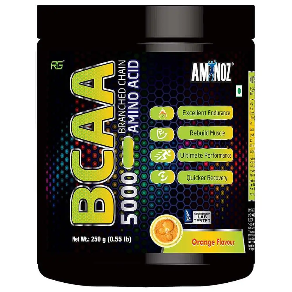 Aminoz BCAA 5000,  0.55 lb  33 Servings  Orange