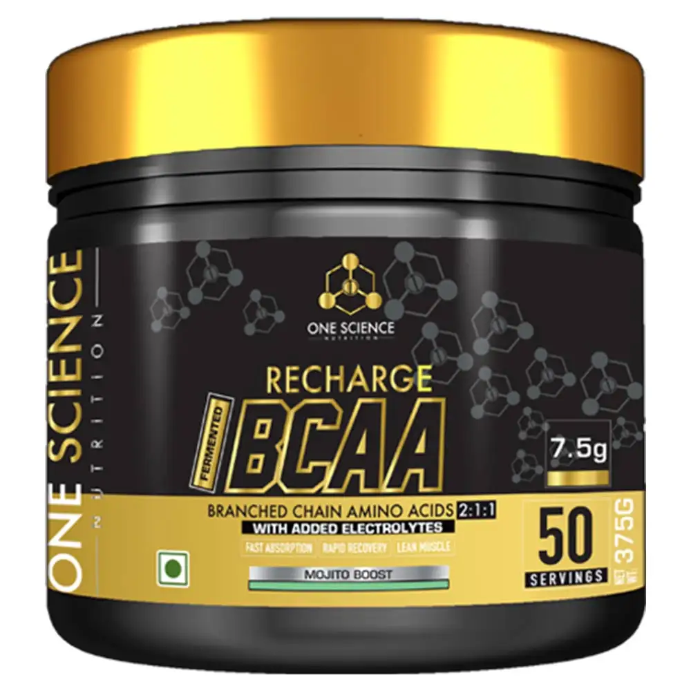 One Science Recharge BCAA,  0.826 lb  50 Servings  Mojito Boost