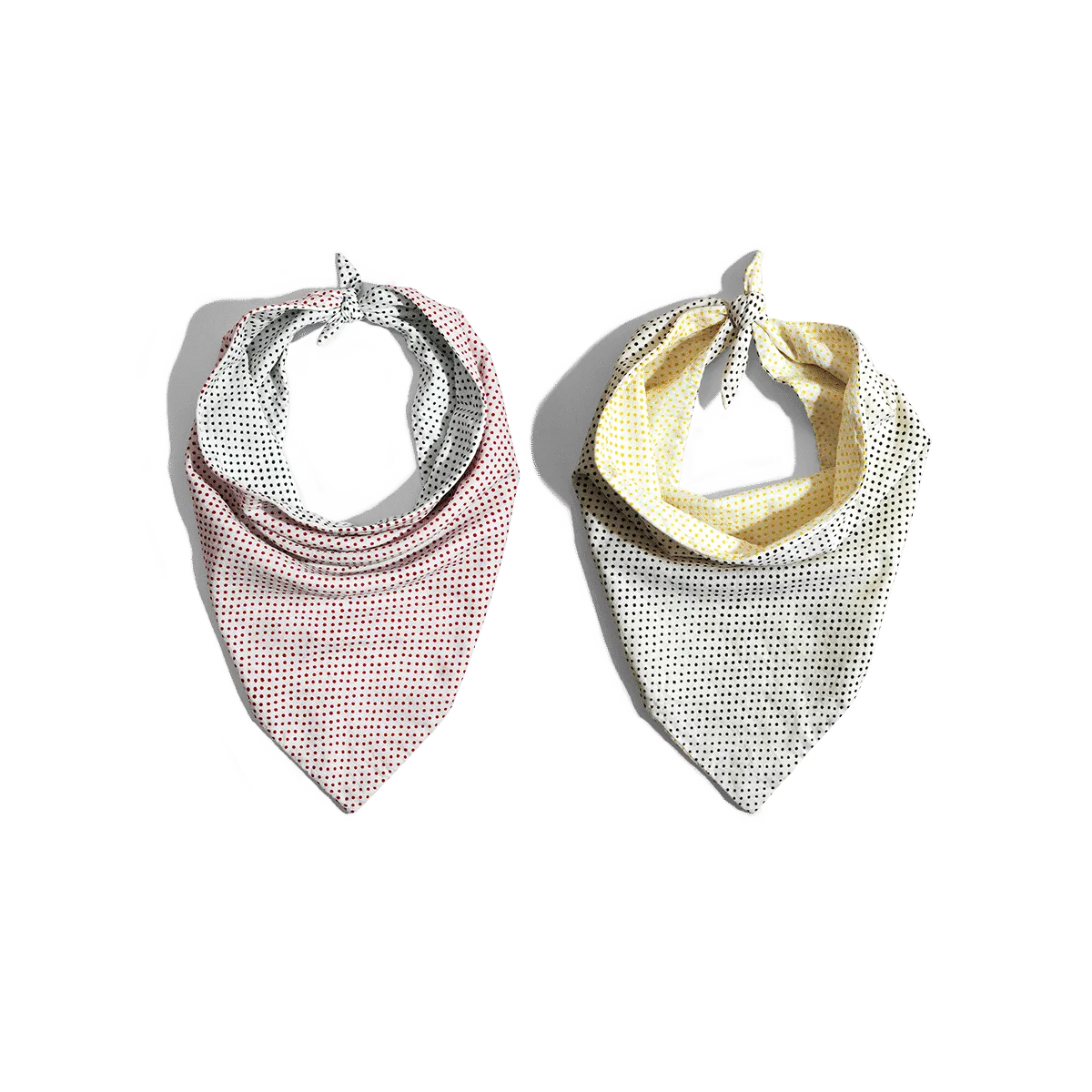 DailyObjects Dainty Polka Bandana Mask - Set of 2