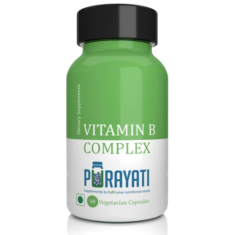 Purayati Vitamin B Complex - 90 Capsules