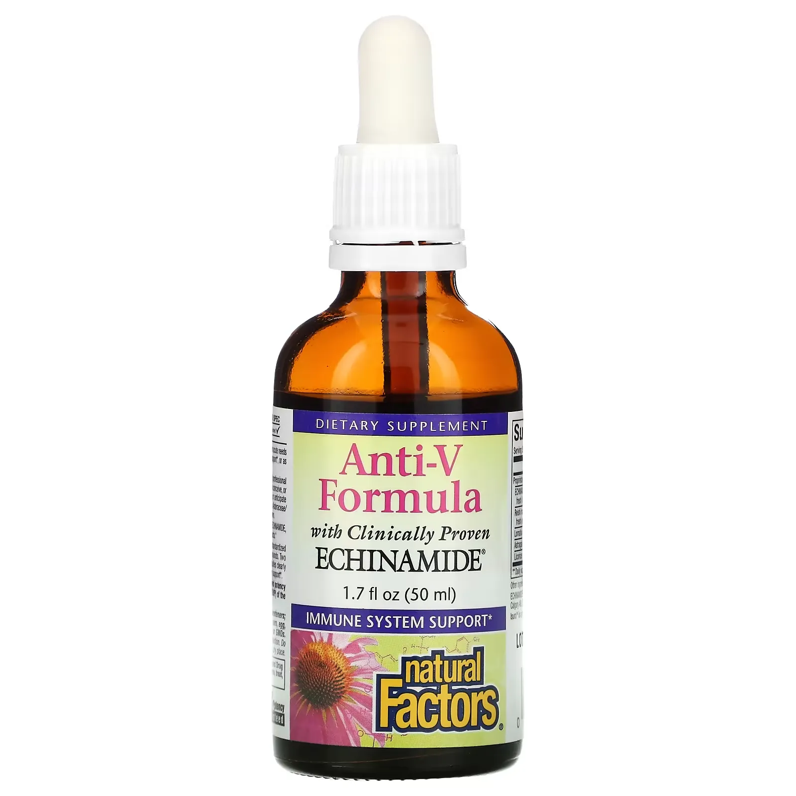 Anti-V Formula, with Clinically Proven Echinamide, 1.7 fl oz ( 50 ml)