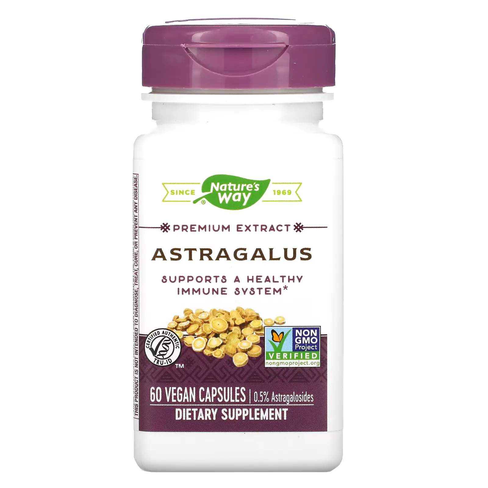 Astragalus, 60 Vegan Capsules