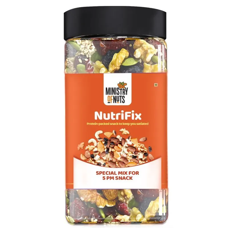 Ministry of Nuts Nutrifix Special Mix For 5pm Snacks Trailmix - Protein Rich & No Added Sugar