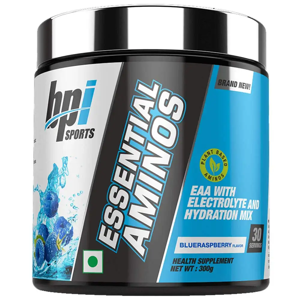 BPI Sports Clinical Essential Aminos,  0.66 lb  30 Servings  Blue Raspberry