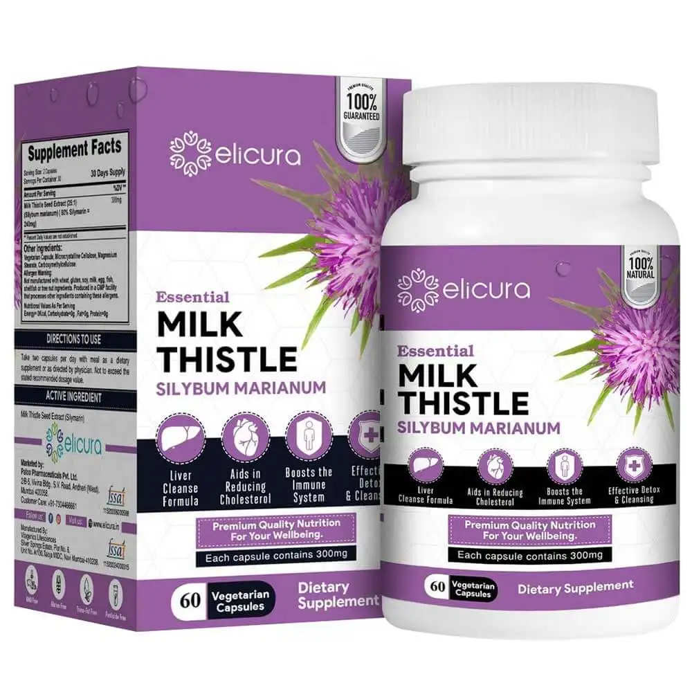 elicura Milk Thistle,  60 veggie capsule(s)