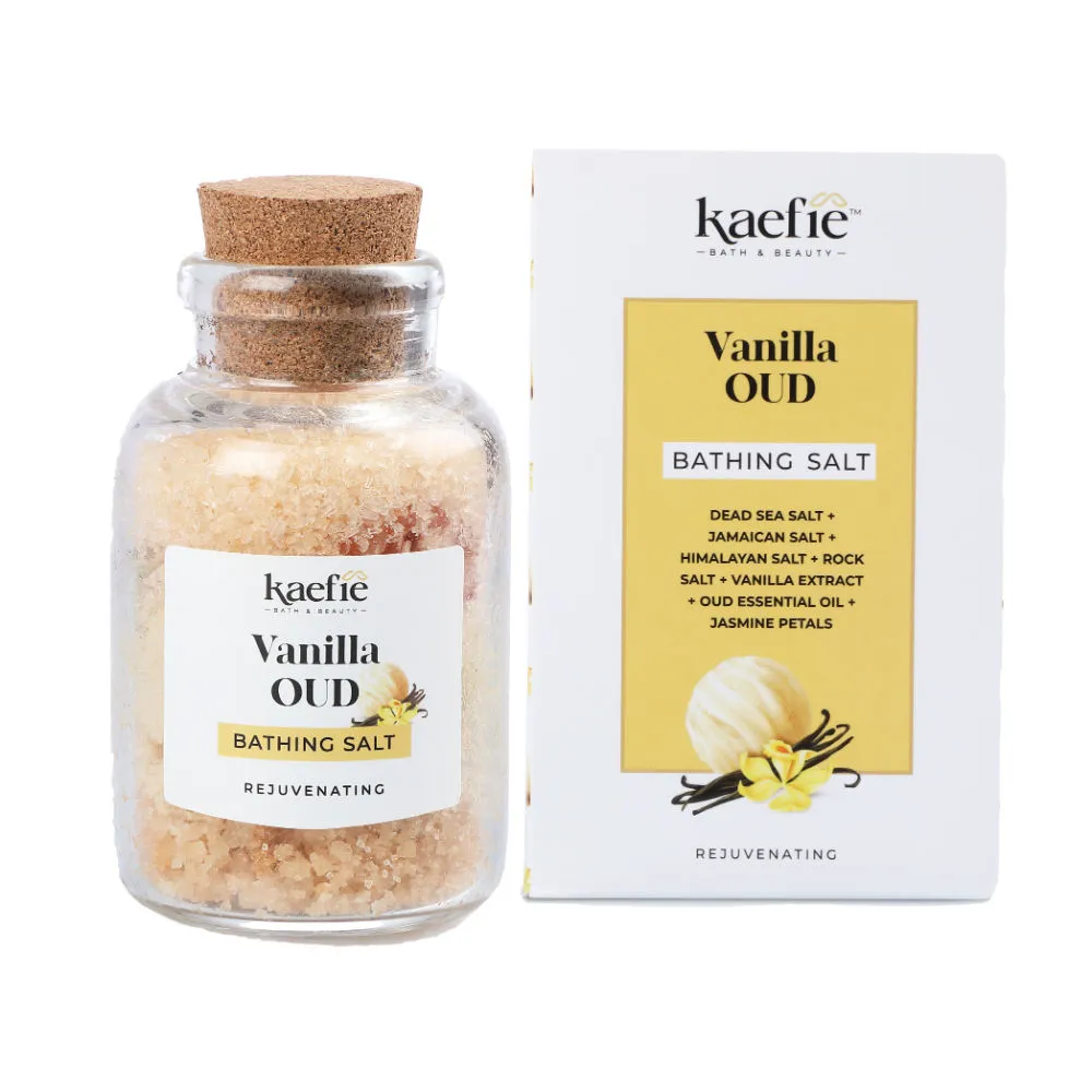 Kaefie Vanilla Oud Bathing Salt