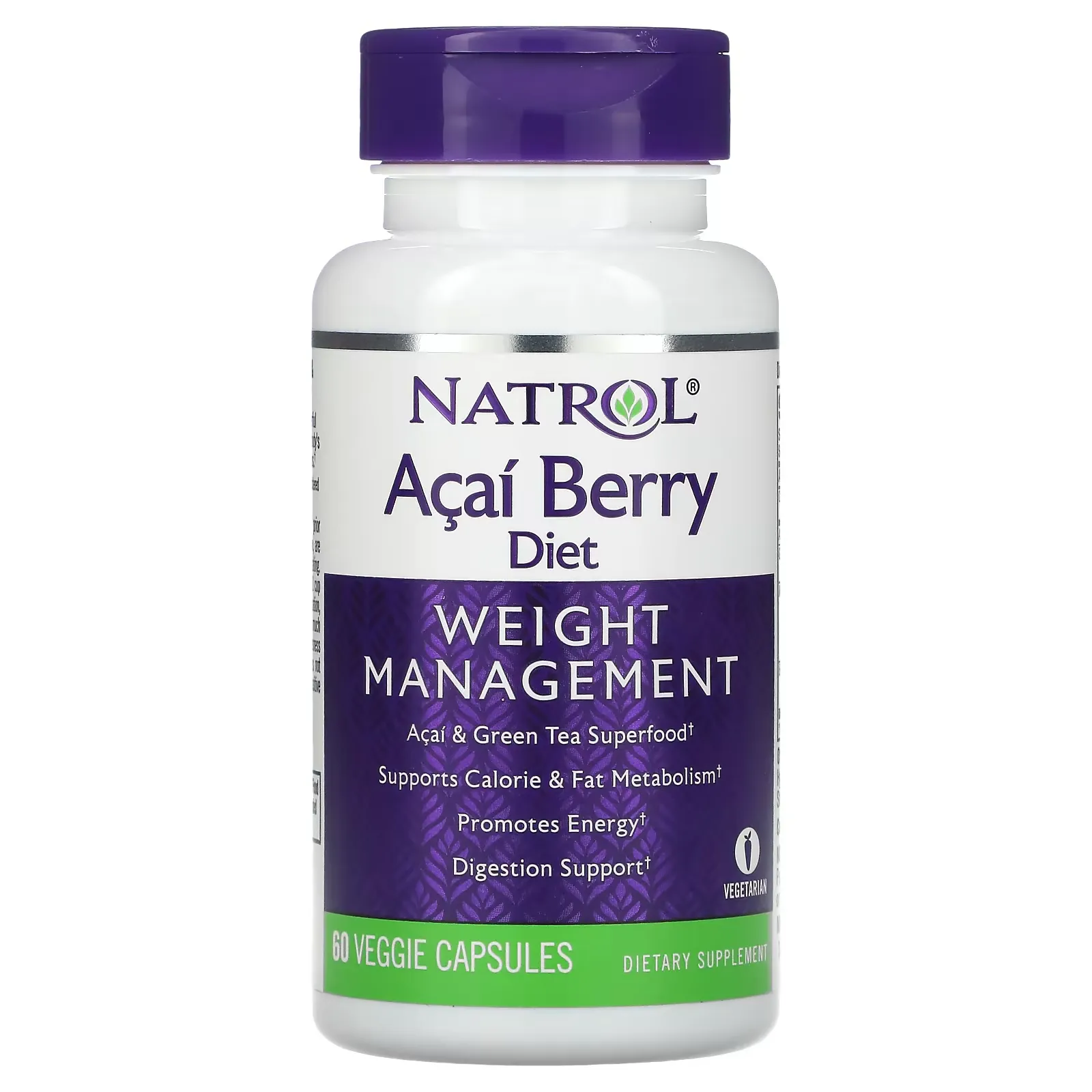 Acai Berry Diet, Weight Management, 60 Veggie Capsules