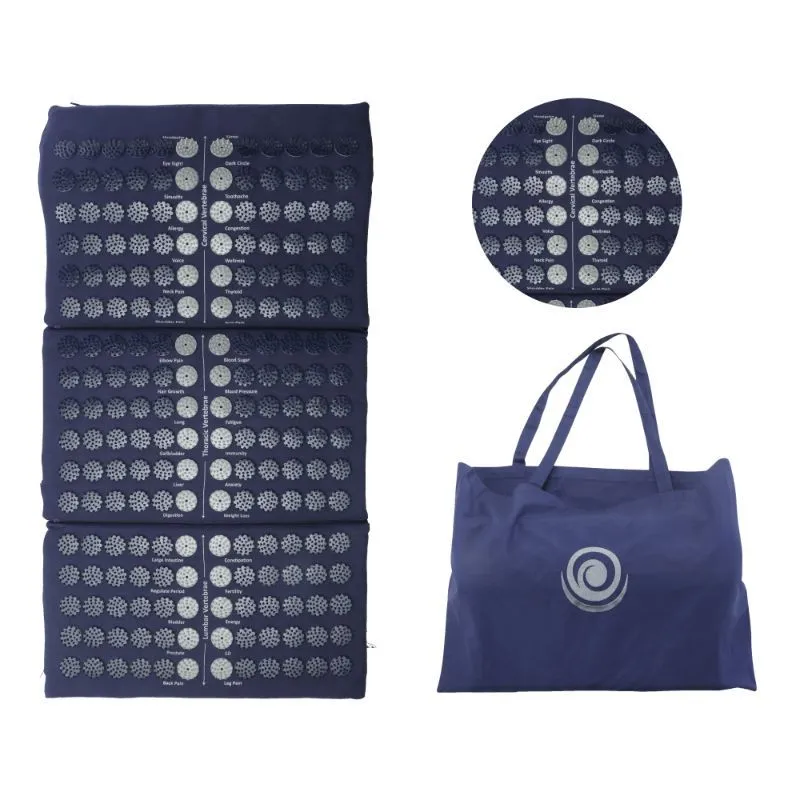 Core Asana The Acutech Mat- Midnight Blue