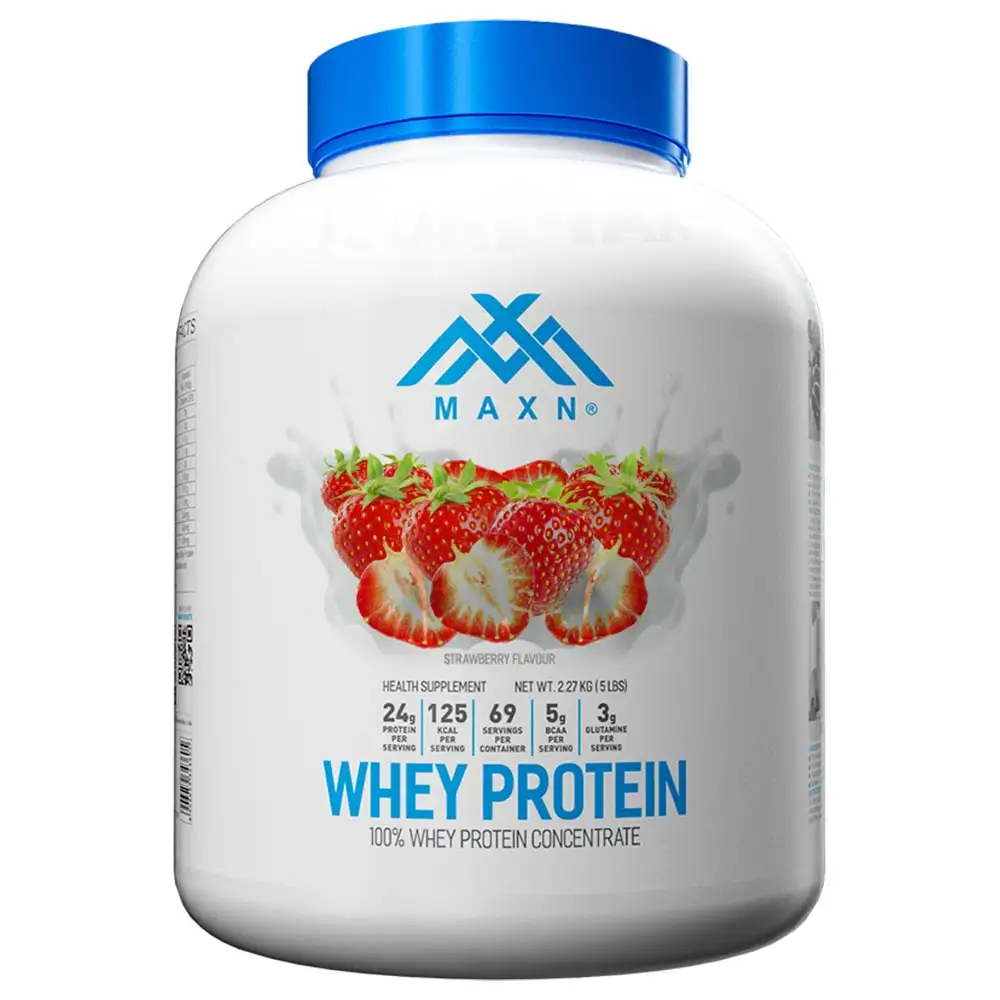 Maxn Whey Protein,  5 lb  Strawberry