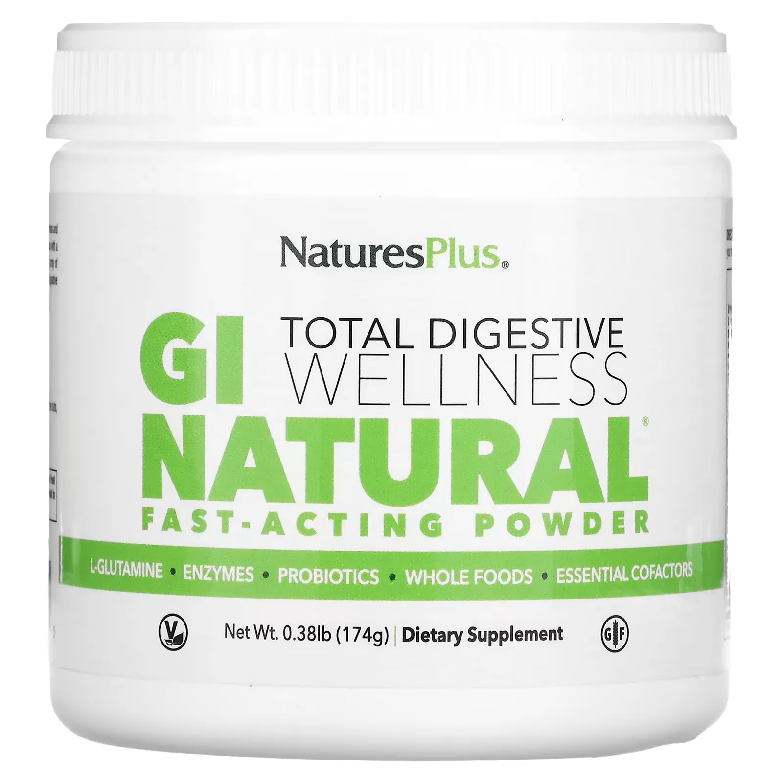 GI Natural Fast-Acting Powder, 0.38 lb (174 g)