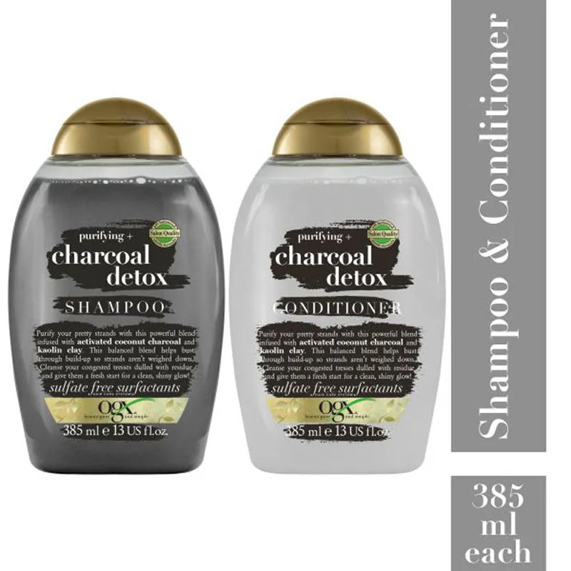 OGX Purifying Charcoal Detox Shampoo+ Conditioner