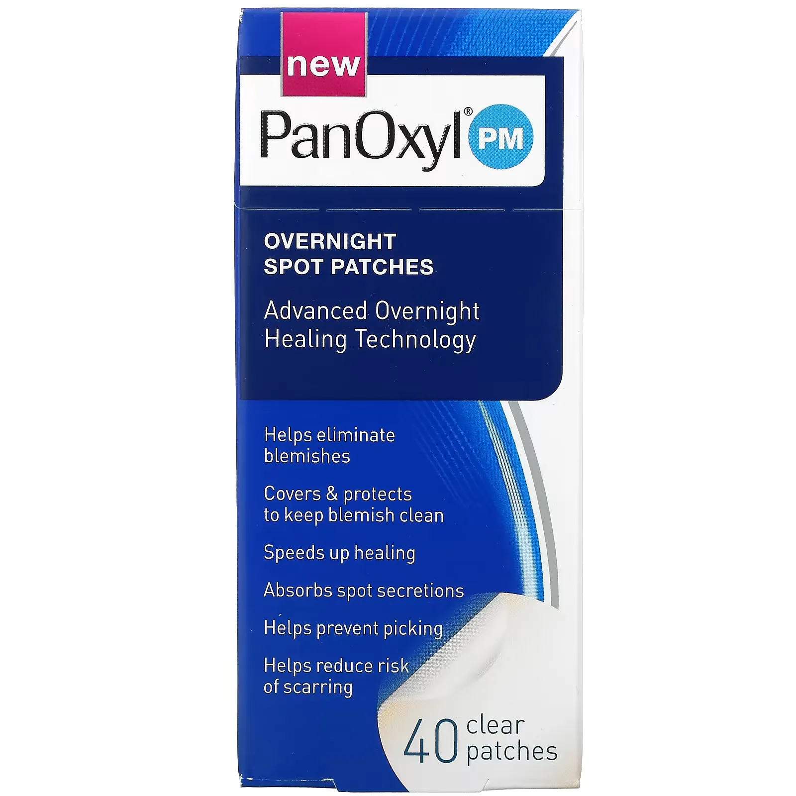 Overnight Spot Patches, 40 Clear Patches