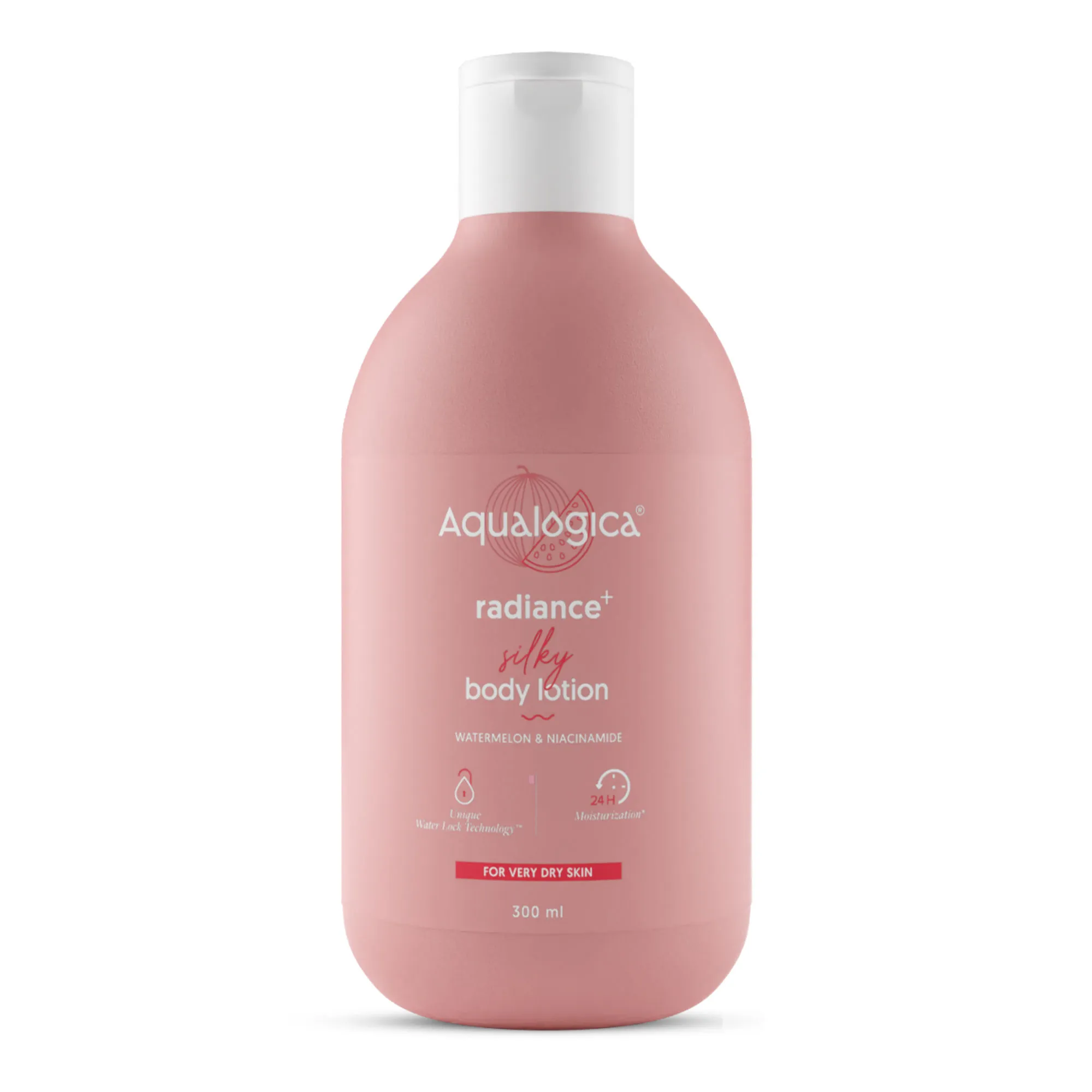 Aqualogica Radiance+ Silky Body Lotion with Watermelon & Niacinamide