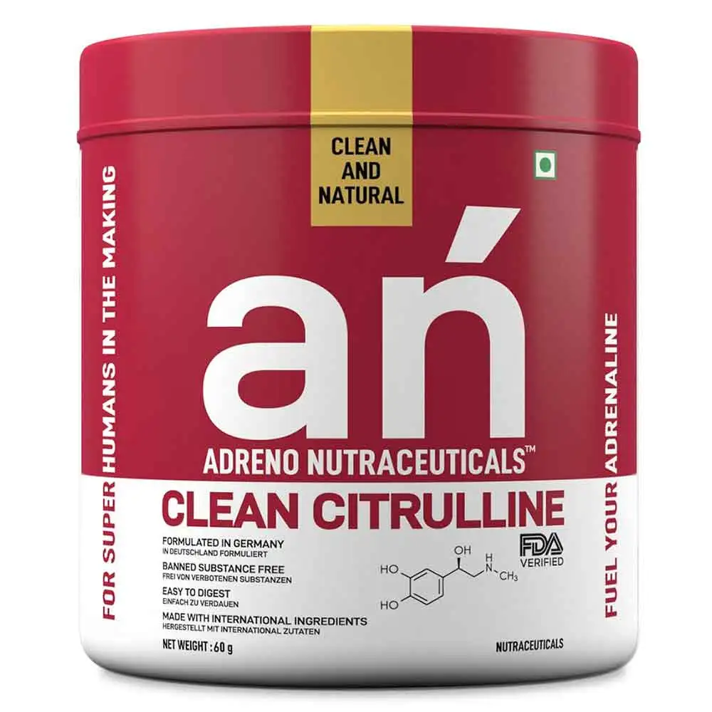 Adreno Nutraceuticals Clean Citrulline,  0.13 lb  Blueberry