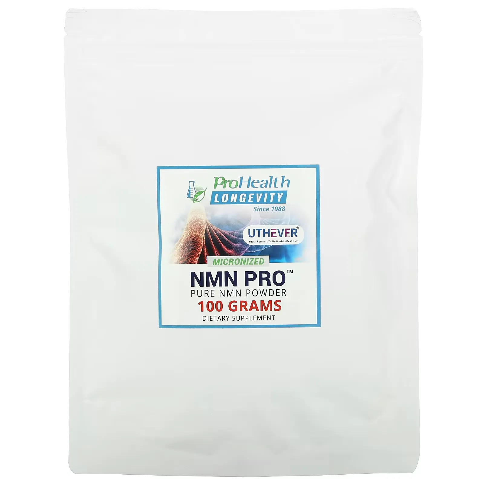 NMN Pro, Pure NMN Powder, 100 g