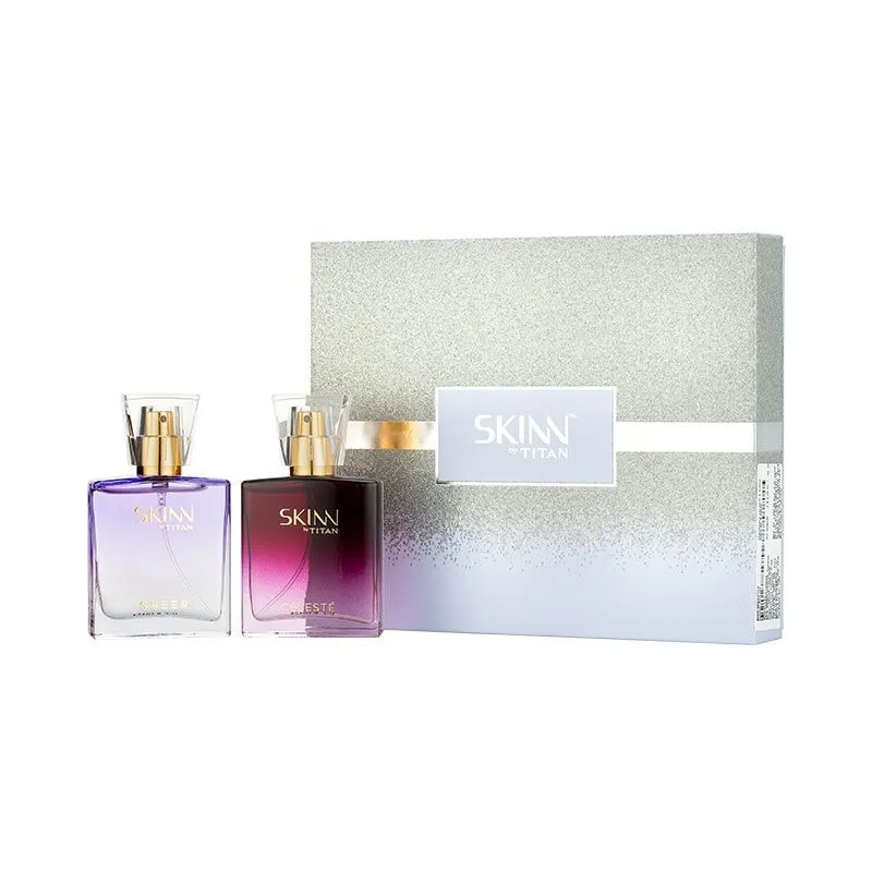 Titan Skinn Women Miniatur Fregnance Celeste & Sheer