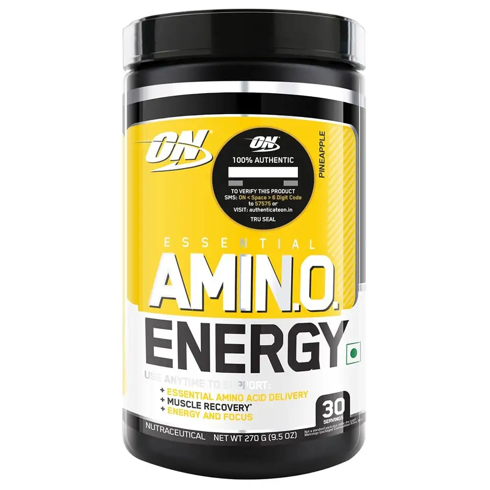 ON (Optimum Nutrition) Essential Amino Energy,  0.6 lb  30 Servings  Pineapple