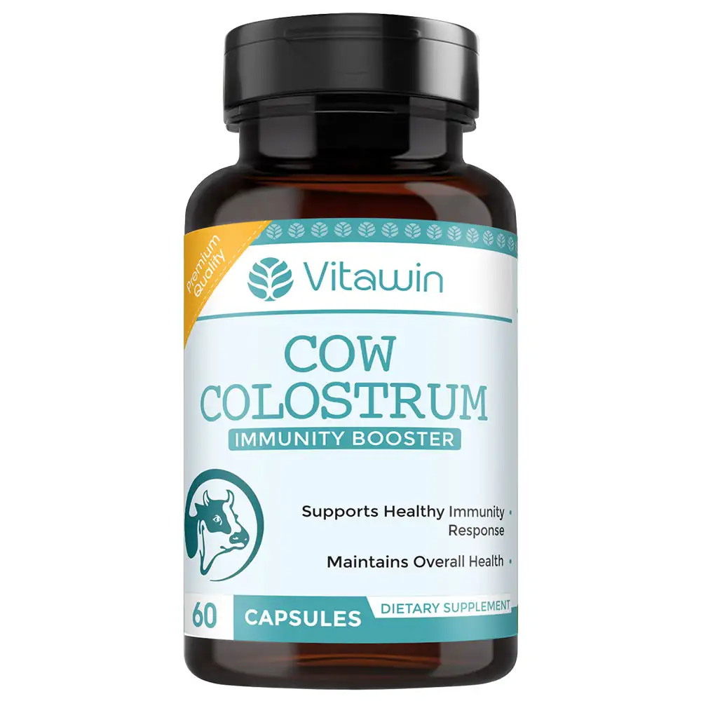 VITAWIN Cow Colostrum Immunity Booster (500 mg),  60 capsules