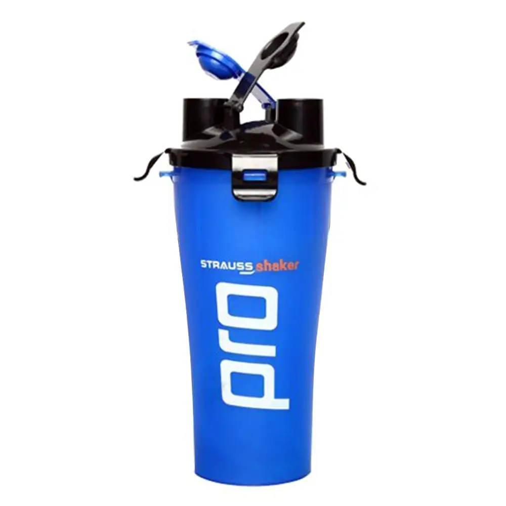 Strauss Dual Shaker Pro,  Blue  700 ml