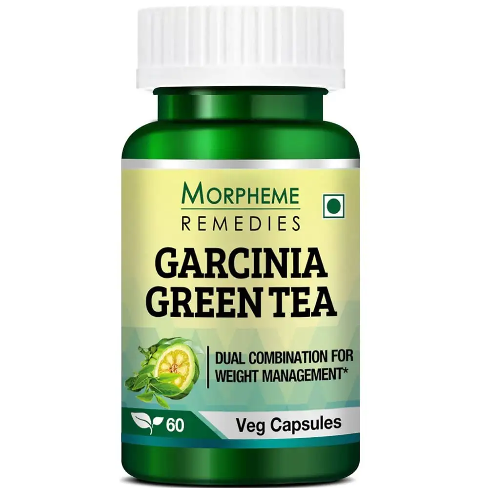 Morpheme Remedies Garcinia-Green Tea (500 mg),  60 veggie capsule(s)  Unflavoured