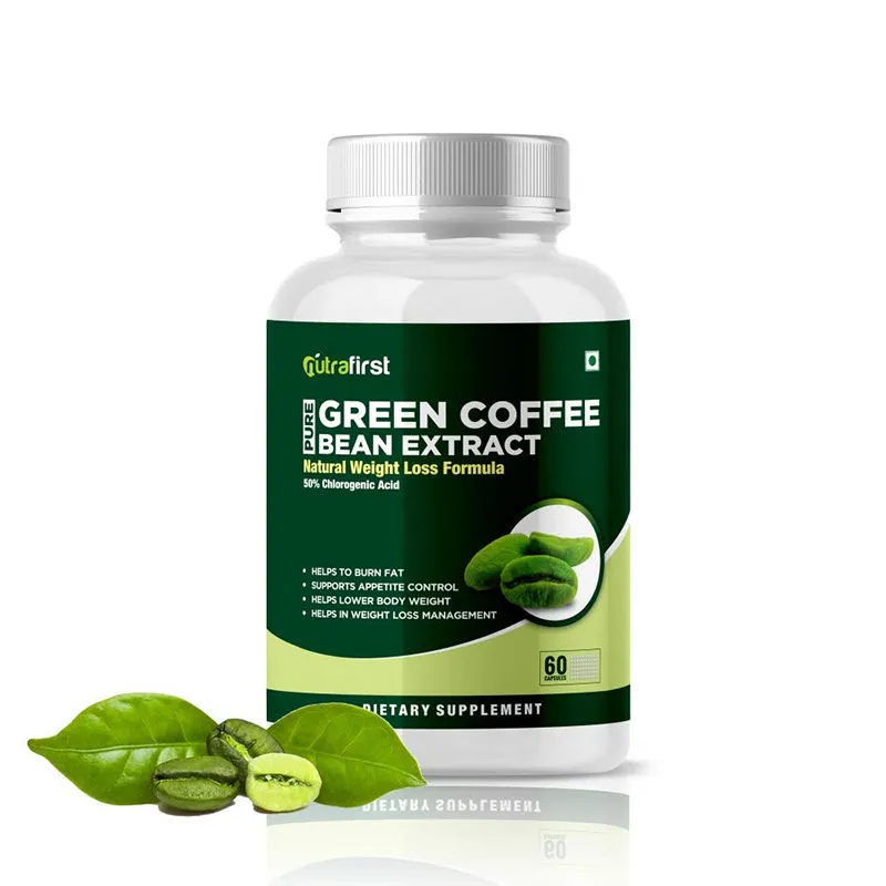 Nutrafirst Pure Green Coffee Bean Extract Capsules