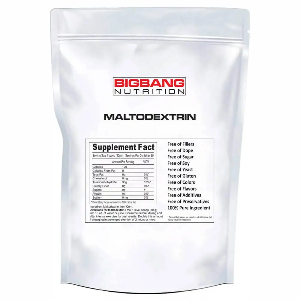 BigBang Nutrition Maltodextrin,  6 lb  Unflavoured