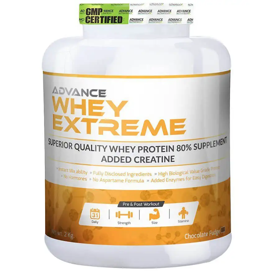 Advance Nutratech Whey Extreme Protein Powder,  4.4 lb  Chocolate