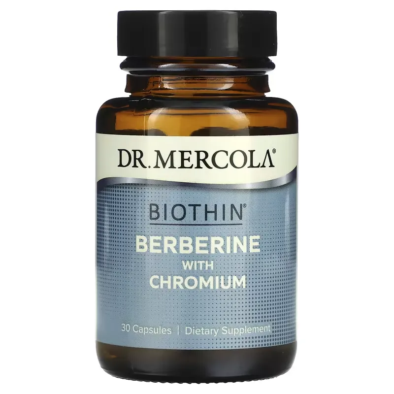 Biothin, Berberine with Chromium, 30 Capsules