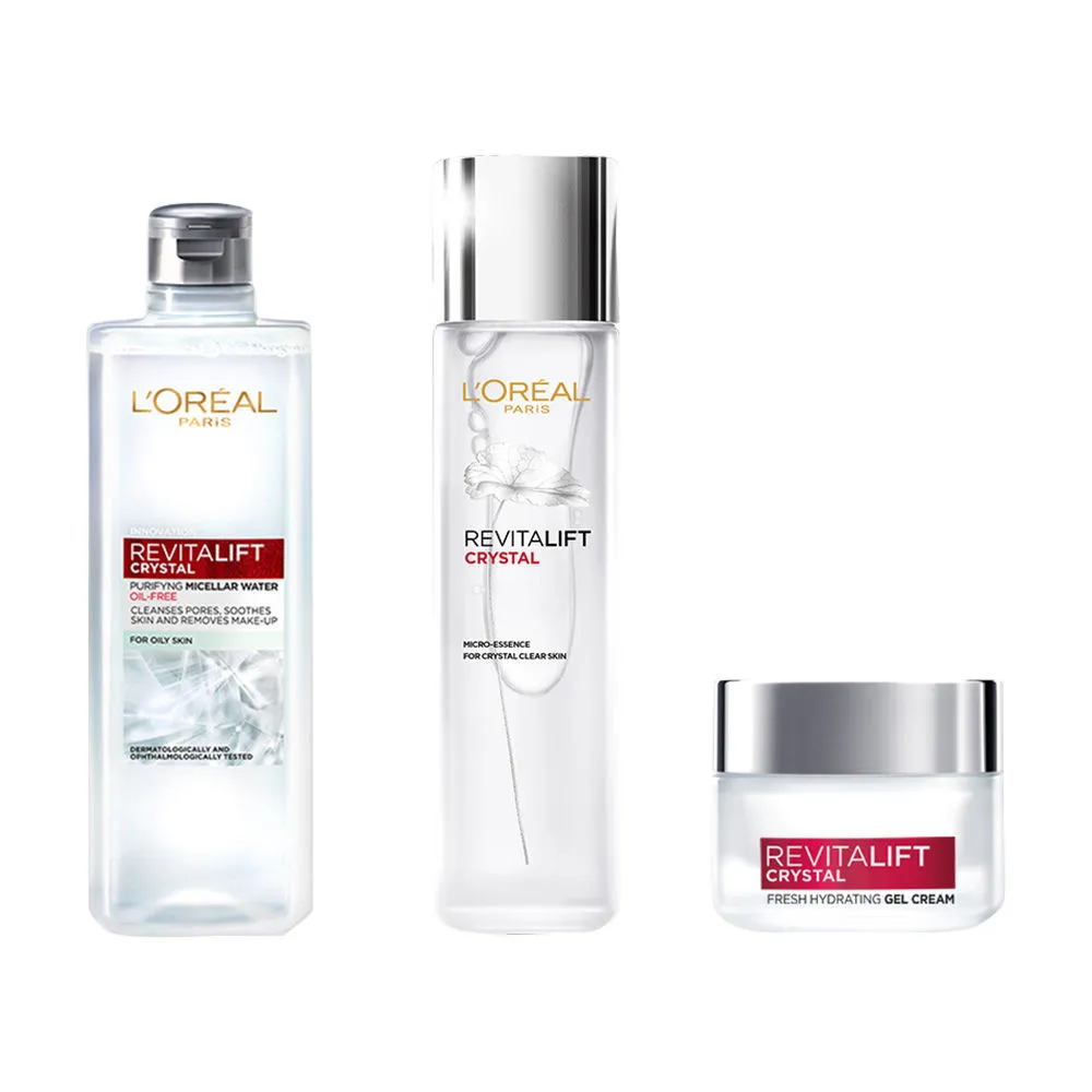 L'Oreal Paris Skin Combo For Minimized Pores & Crystal Clear Skin