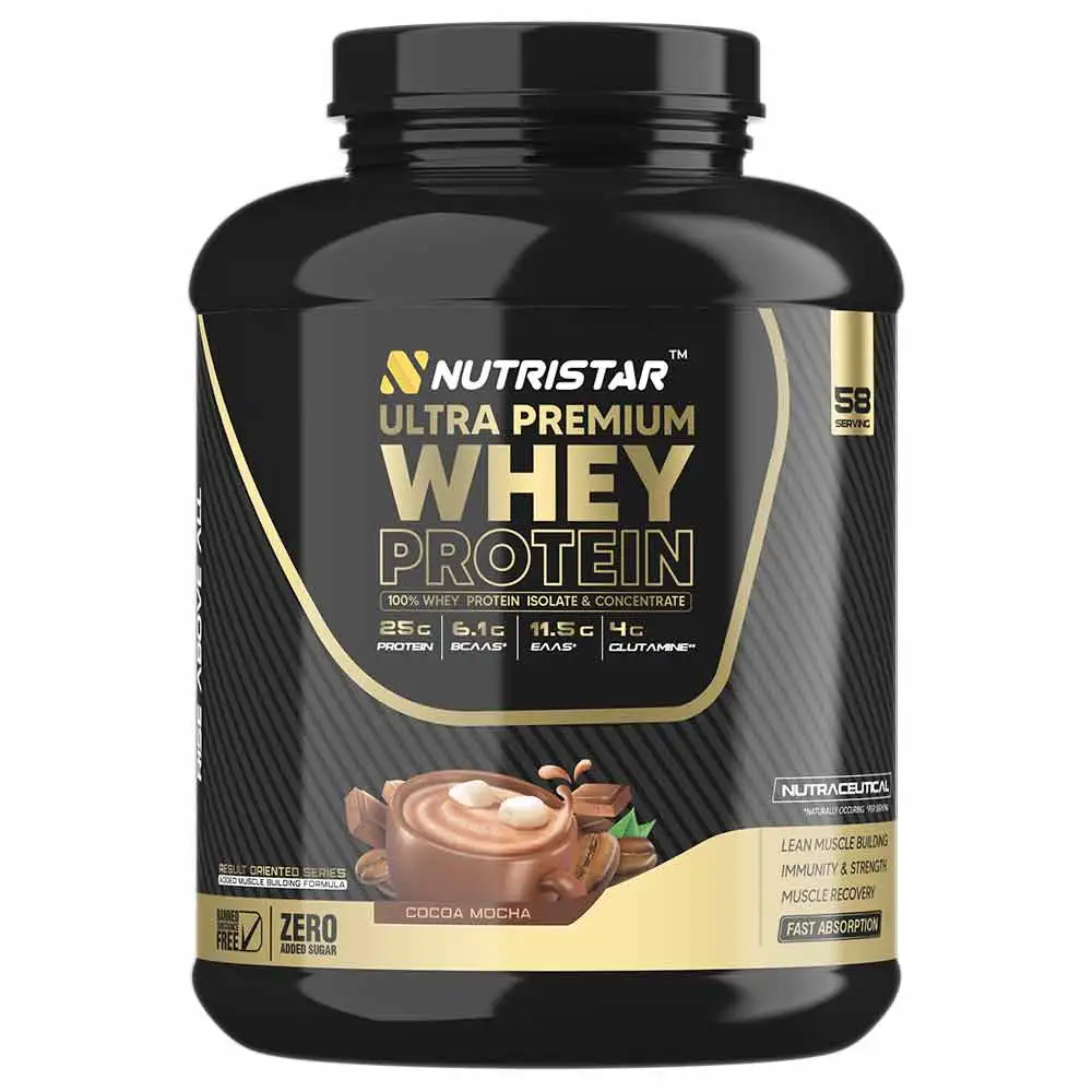 Nutristar Ultra Premium Whey Protein,  4 lb  Cocoa Mocha