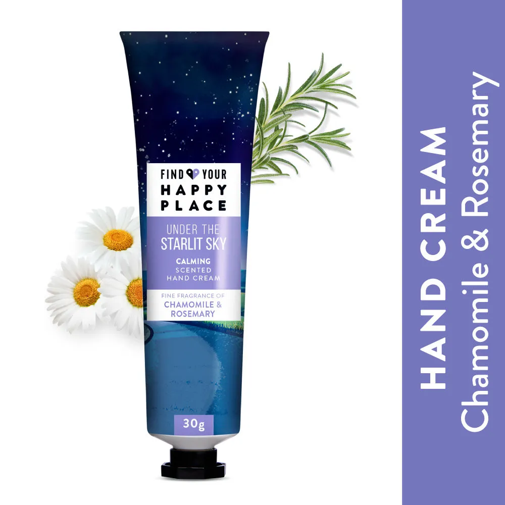 Find Your Happy Place - Under The Starlit Sky Scented Hand Cream Chamomile & Rosemary