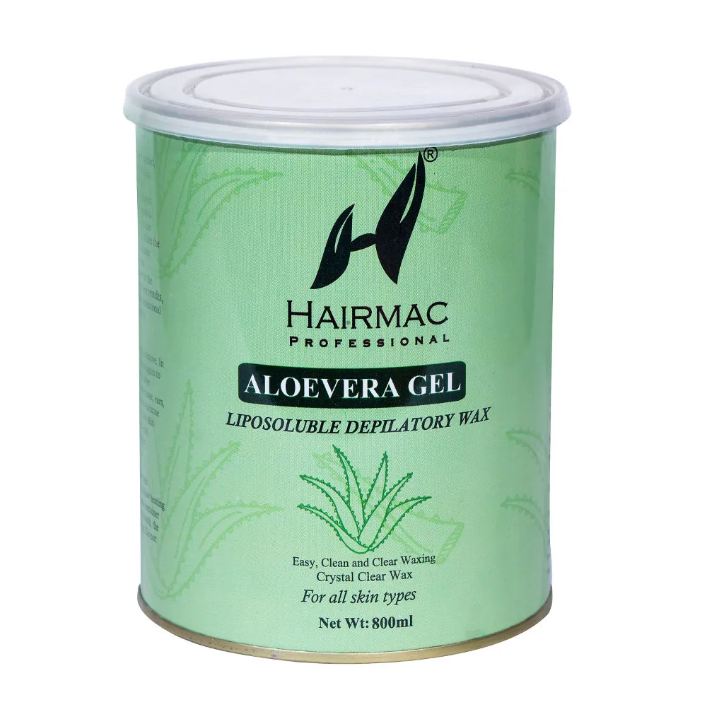 Hairmac Professional Aloevera Gel Liposoluble Depilatory Wax